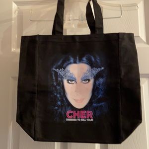 Cher tote bag from 2014 Dressed to Kill tour